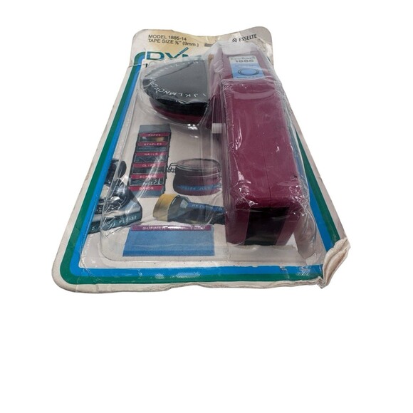 Dymo Label Maker 3/8" tape size  Model 1885-14 Vintage New Fast Shipping - Picture 2 of 9